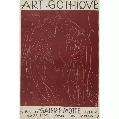 Maurice Barraud — "Art Gothique 1950".