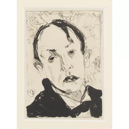 Maurice Barraud — "Autoportrait".