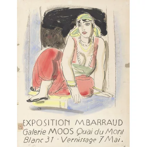 Maurice Barraud — "Exposition M. Barraud Galerie Moos".