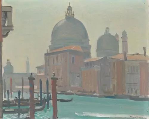 BARRAUD, MAURICE — Santa Maria della Salute in Venice. — Koller Auktionen