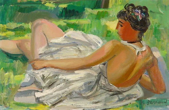 Maurice Barraud — Danseuse étendue
