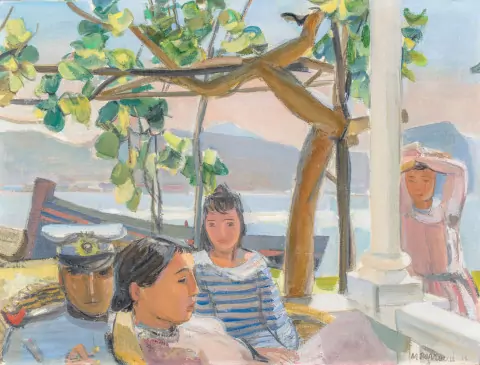 Terrasse à Pollença, 1928