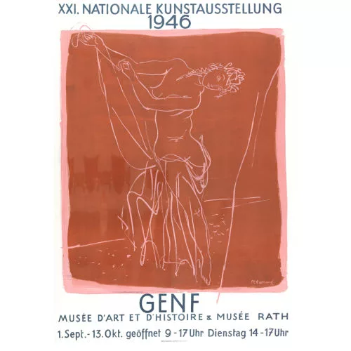 Maurice Barraud — "XXI. Nationlae Kunstausstellung 1946 Genf".