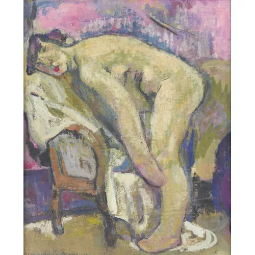Maurice Barraud — Femme inclinée en avant.