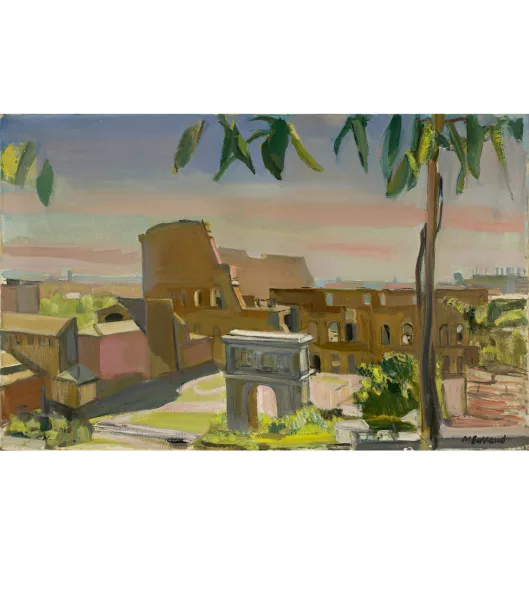 Maurice Barraud — Le Colosée et l'Arc de Titus, Rome