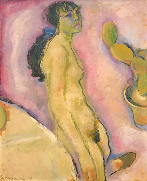 MAURICE BARRAUD — Femme au cactus. 1914. — Koller Auktionen