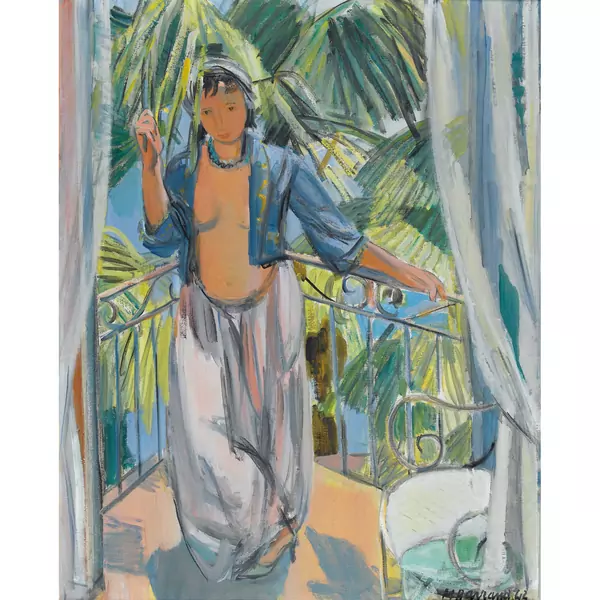 Odalisque au balcon