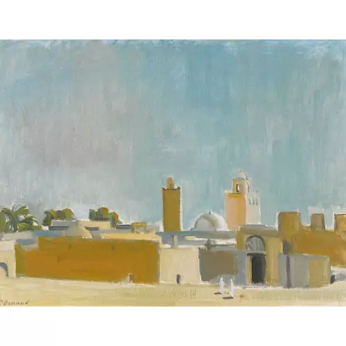 Ansicht von Touggourt in Algerien