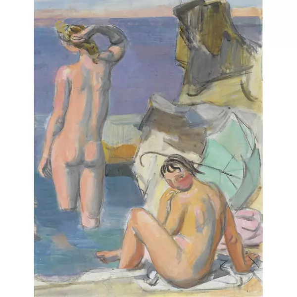 Les baigneuses