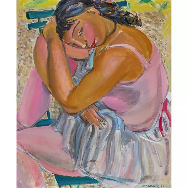 "Danseuse sur la chaise"