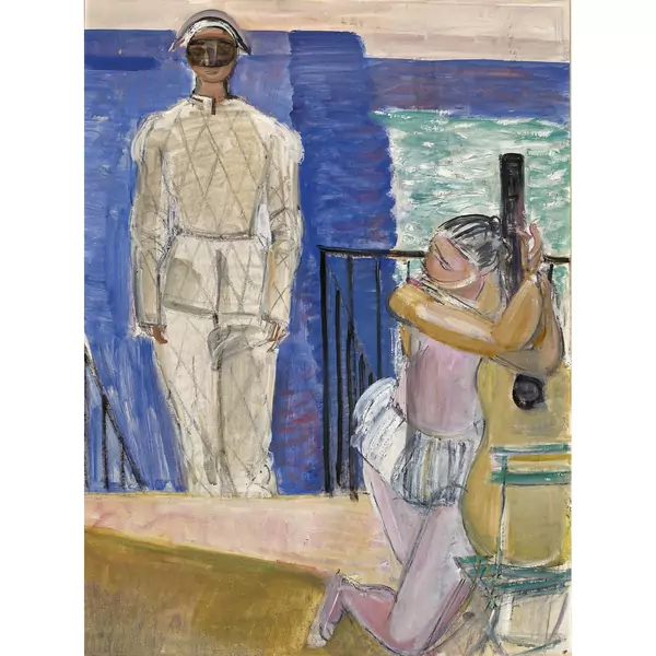 Arlequin et la guitariste