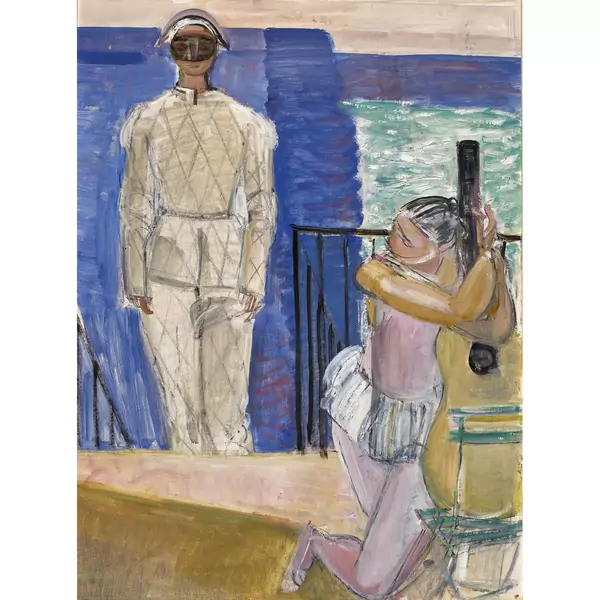 Arlequin et la guitariste