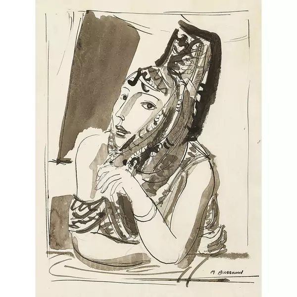 Femme espagnole au balcon