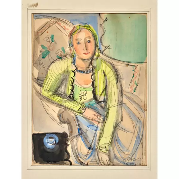 Femme assise