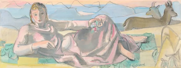 Maurice Barraud — Danseuse rose, 1936/37
