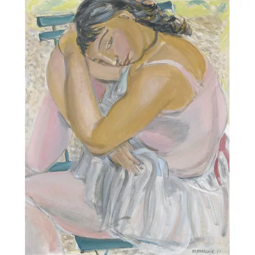 Maurice Barraud — "Danseuse sur la chaise".