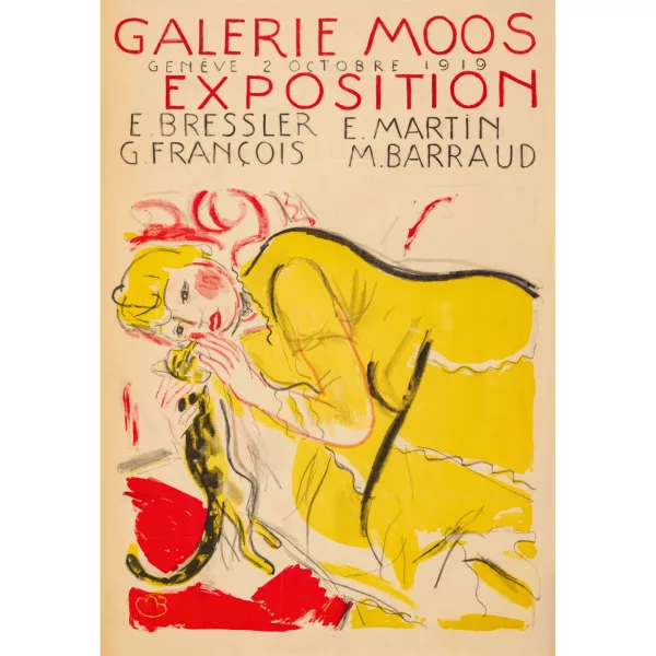 Maurice Barraud — "Galerie Moos Exposition".