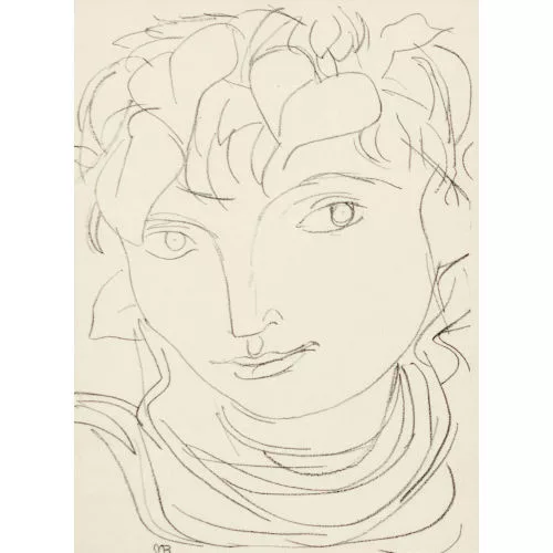 Maurice Barraud — Jeune fille.