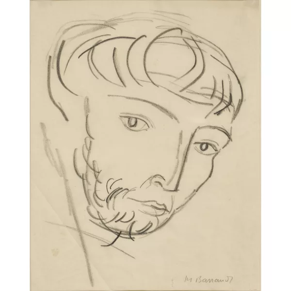 Maurice Barraud — Bärtiger Mann.