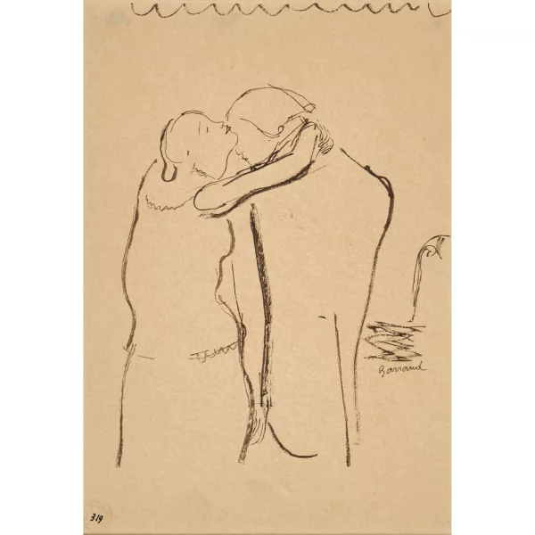 Maurice Barraud — Le couple.