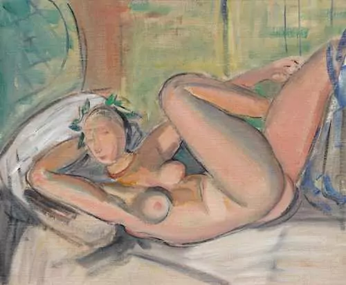 MAURICE BARRAUD — Studie zu "Le Parnasse". Um 1950. — Koller Auktionen