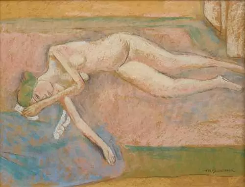 MAURICE BARRAUD — Liegender Akt. — Koller Auktionen