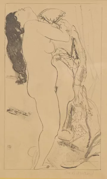Maurice BARRAUD (1889-1954), "Le couple", gravure — DognyAuction