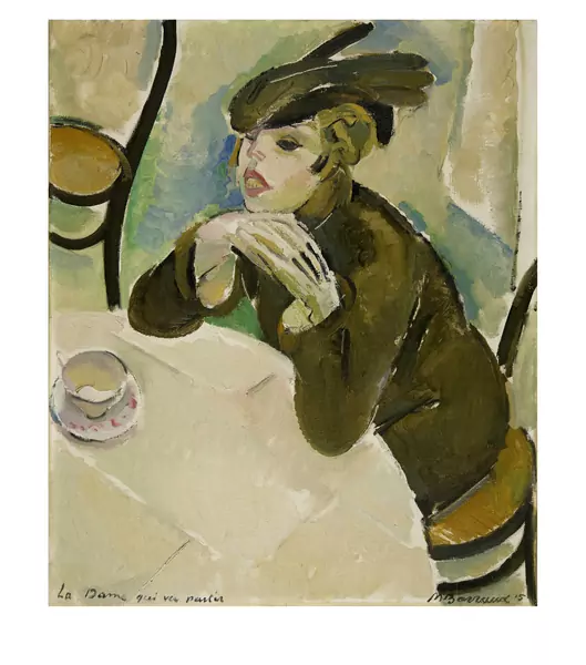 Maurice Barraud — La dame qui va partir — Galerie Kornfeld