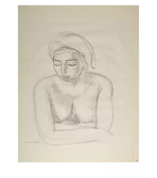 Maurice Barraud — Jeune fille au turban — Galerie Kornfeld