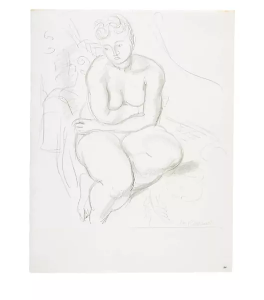 Maurice Barraud — Nu féminin — Galerie Kornfeld