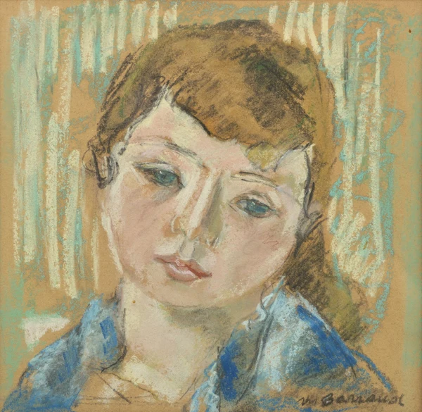 Maurice Barraud — Buste de jeune fille