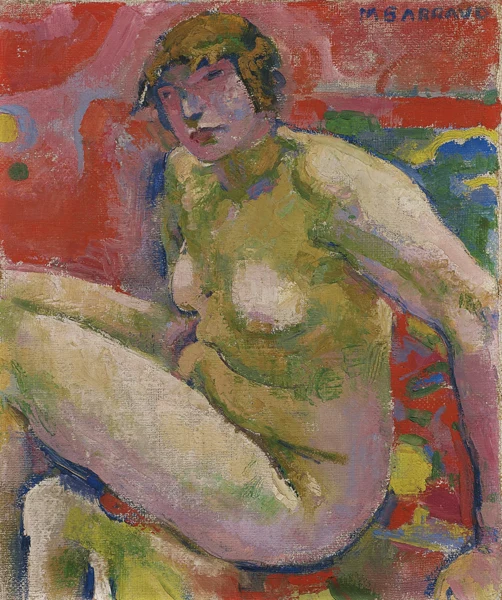 Maurice Barraud — Nu assis