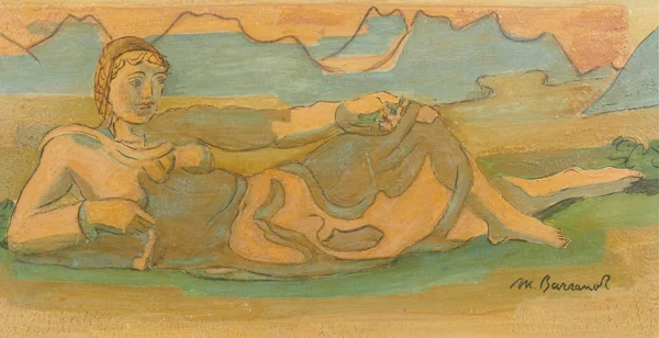 Maurice Barraud — La pose, 1936