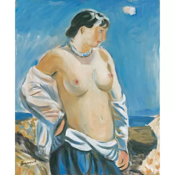 Maurice Barraud — FEMME À LA PLAGE WOMAN ON THE BEACH