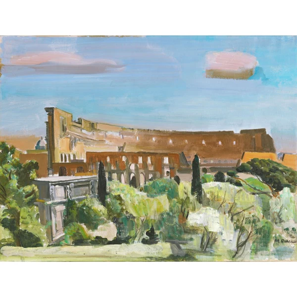 Maurice Barraud — LE COLISEE (ROME) THE COLOSSEUM (ROME)