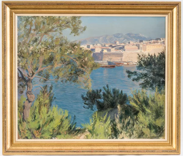 Maurice Blanchet — Paysage méditerranéen