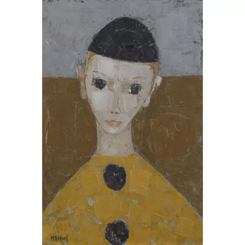 Maurice Redard — Porträt eines jungen Pierrots.