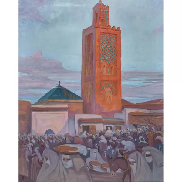 Marktszene in Marrakesch