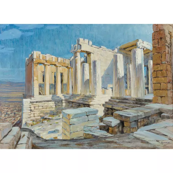 "Les Propylées. Le matin"