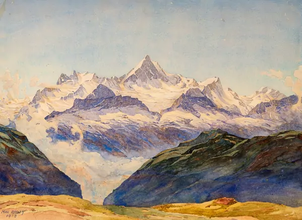 Berglandschaft im Winter
