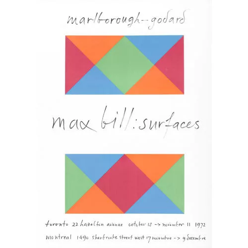 Max Bill — Konvolut.