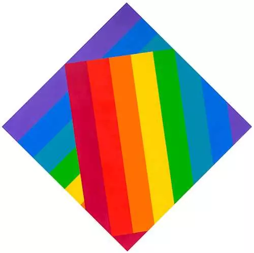 MAX BILL — acht farben im doppelquadrat. 1983. — Koller Auktionen