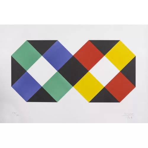 Max Bill — Geometrische Komposition.