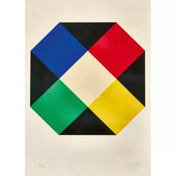 Max Bill — Geometrische Komposition.