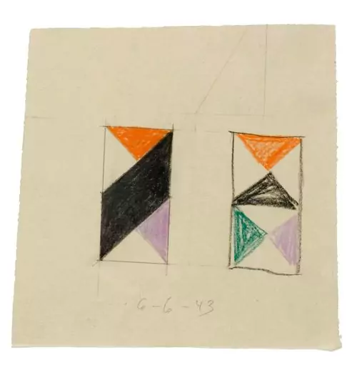MAX BILL — Ohne Titel. 1943. — Koller Auktionen