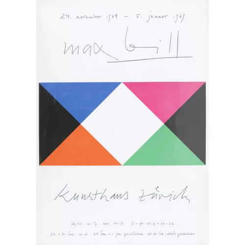 Max Bill — "Max Bill Kunsthaus Zürich".