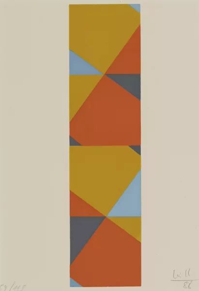 Max Bill — Ohne Titel, 1988