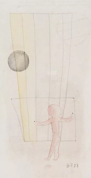 Max Bill — Junge mit Luftballons