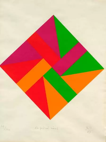 MAX BILL — Ohne Titel. 1989. — Koller Auktionen