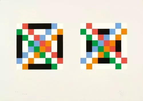 MAX BILL — 7 twins. 1977. — Koller Auktionen